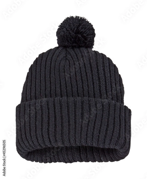 Obraz Bommelmütze, schwarz