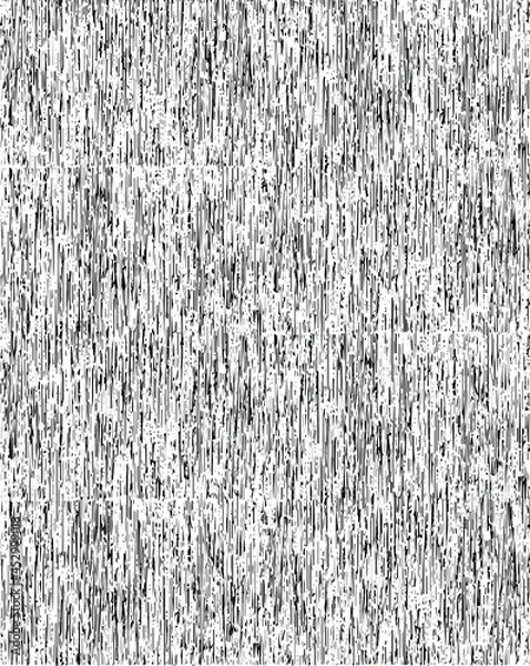 Fototapeta Distressed grainy overlay texture. Grunge dark corner messy background. Dirty paper empty cover template. Ink stroke brushed renovate wall backdrop. Insane aging border design element. EPS10 vector.