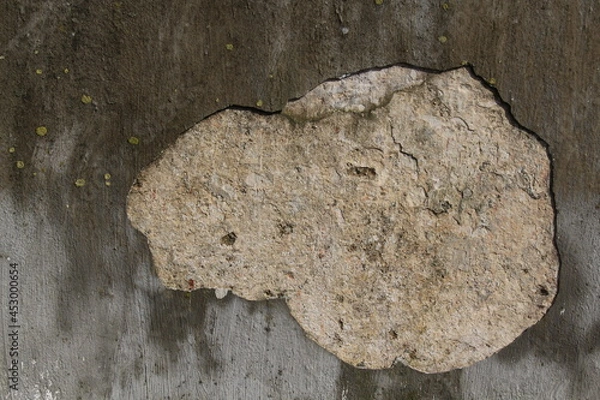 Obraz hole in the plaster