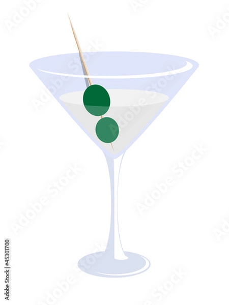 Obraz martini glass