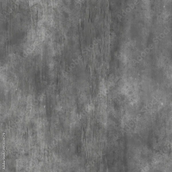 Obraz Seamless moody grunge gray concrete background
