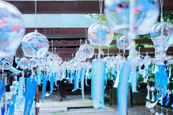 Fototapeta 風鈴祭り　日本の夏の風景