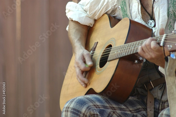 Obraz guitar player