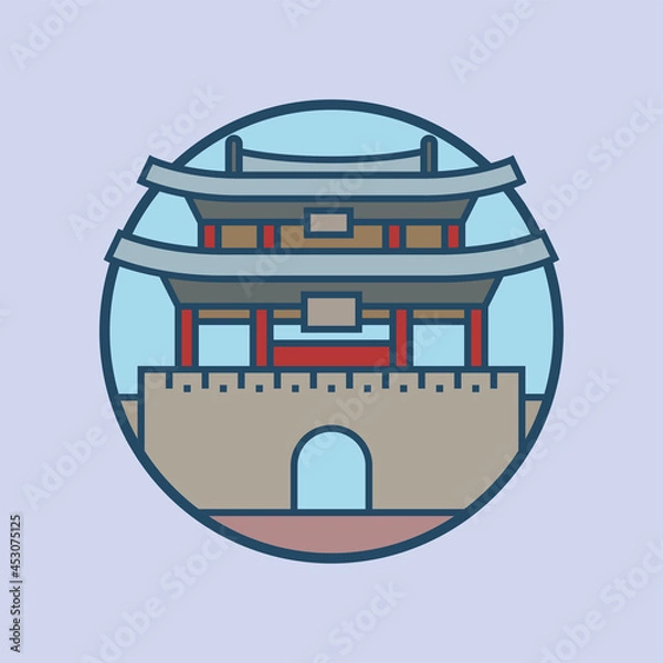 Obraz World famous building - Taedong