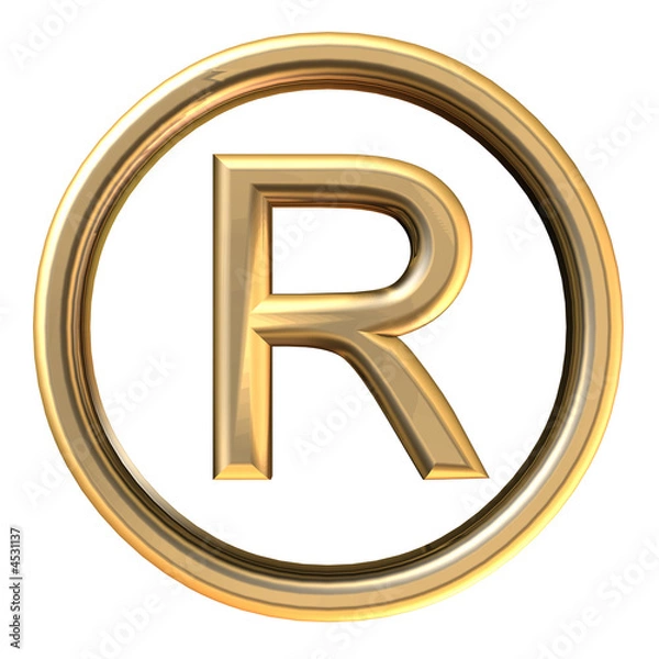 Obraz Registered trademark