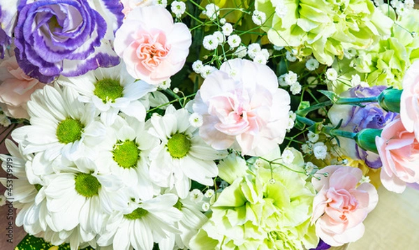 Fototapeta 葬儀花の背景