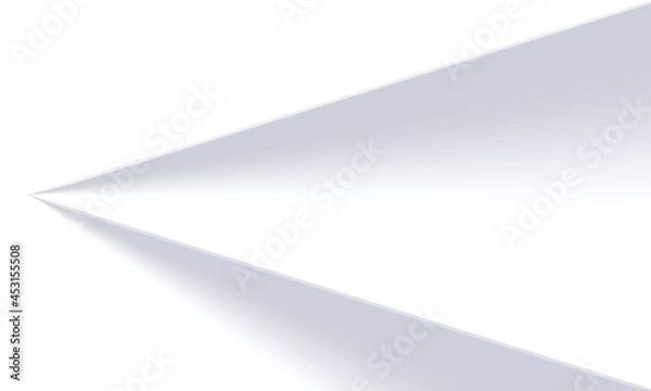 Obraz white paper plane