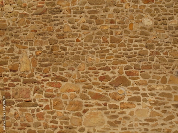 Fototapeta Old stone wall