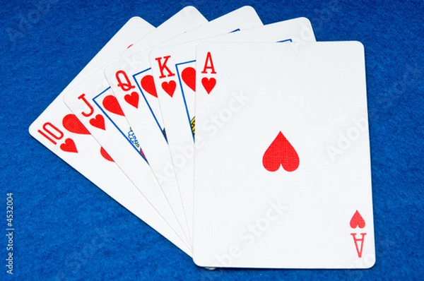 Fototapeta Royal Flush