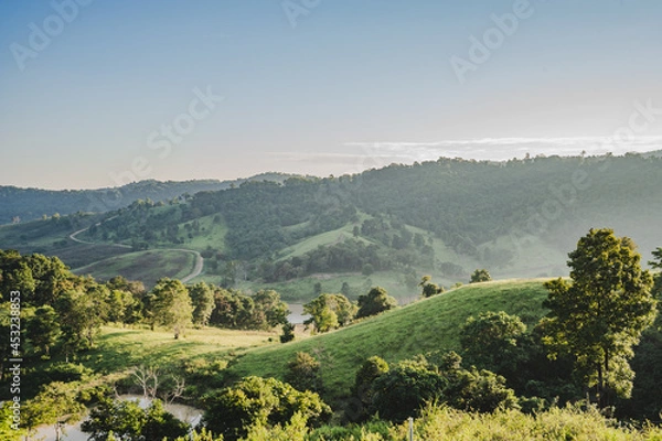 Obraz Nature scenery view in Khaoyai a national park Thailand.