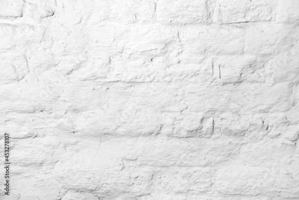 Fototapeta white brick texture