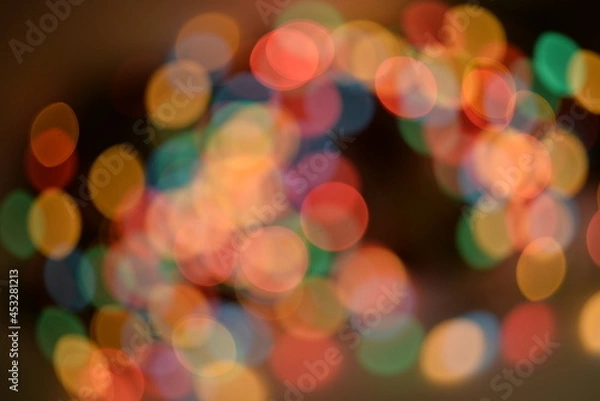 Fototapeta Lights Background. Christmas Lights