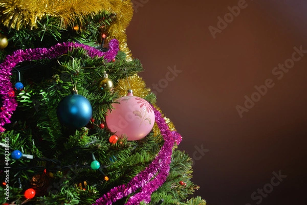 Obraz Christmas background. With copy space