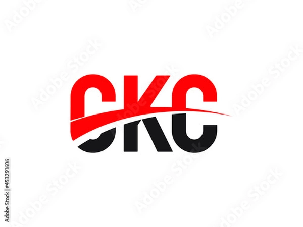 Obraz CKC Letter Initial Logo Design Vector Illustration