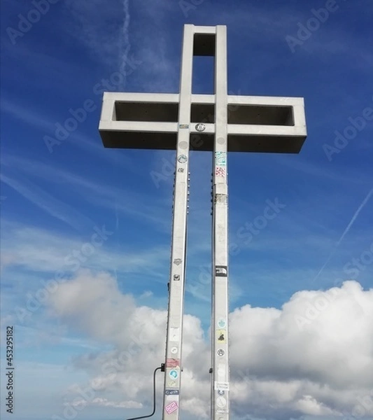 Obraz cross on the sky
