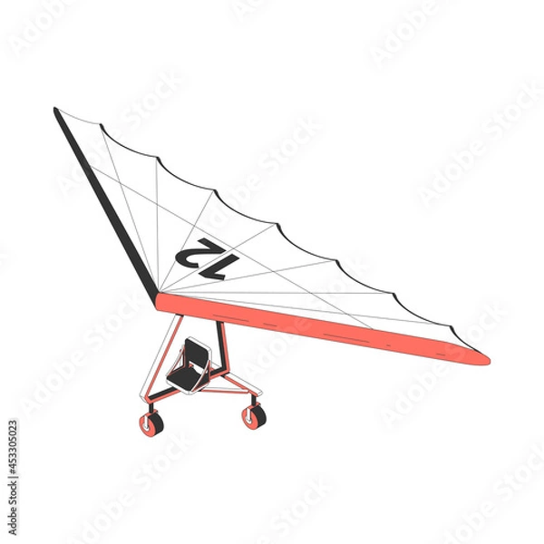 Obraz Seat Hang Glider Composition