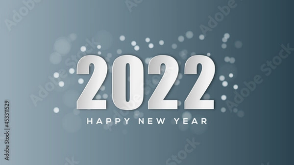 Fototapeta 2022 Happy new Year