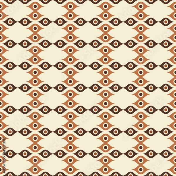 Fototapeta seamless ethnic pattern design abstract