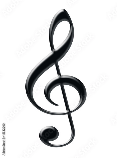 Fototapeta teble clef