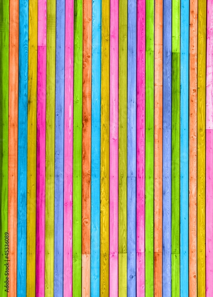 Fototapeta Parquet Multicolore