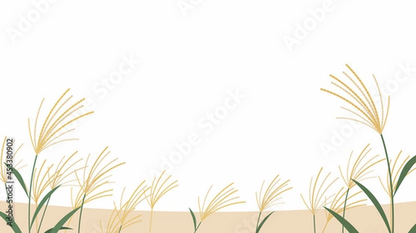 Fototapeta ススキ畑