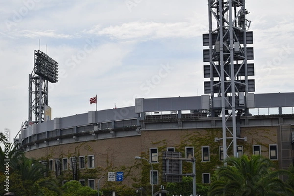 Fototapeta 甲子園球場