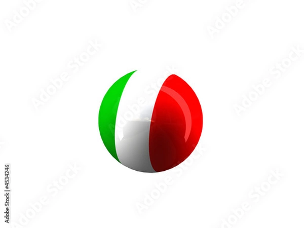 Obraz italy flag