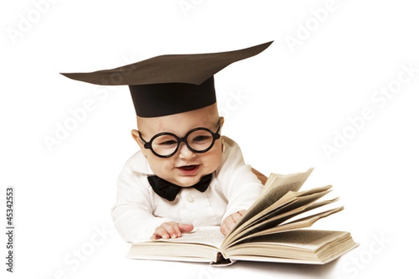 Fototapeta Intelligent kid