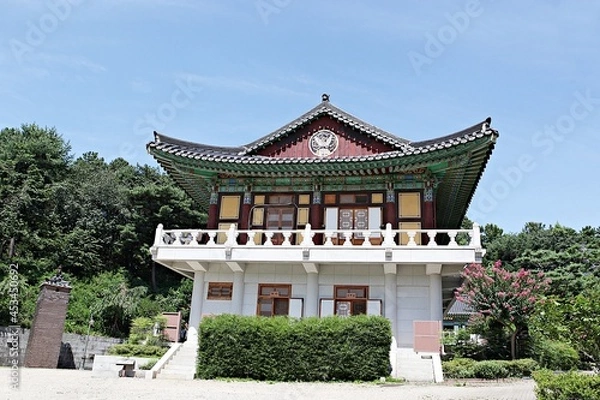 Fototapeta 한국의사찰입니다