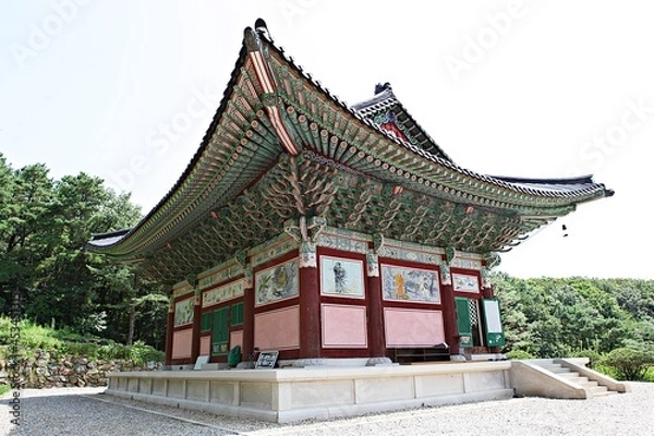 Fototapeta 한국의사찰입니다