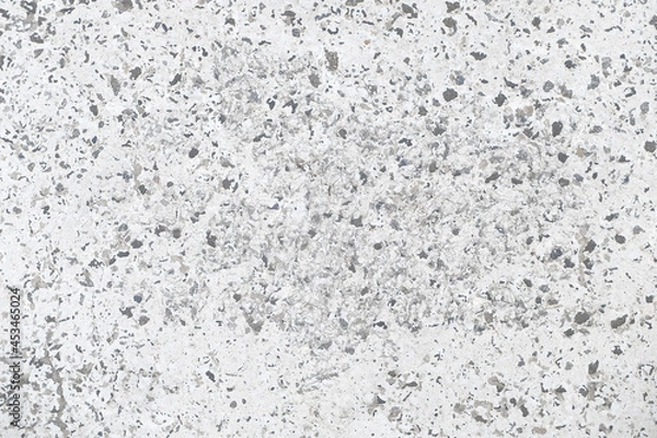 Fototapeta White and gray floor or wall textured background. Old and weathered.