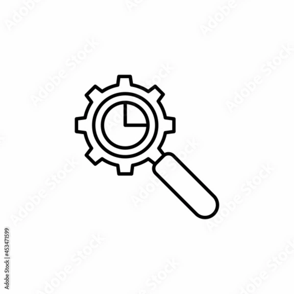 Obraz Search Optimization icon in vector. Logotype