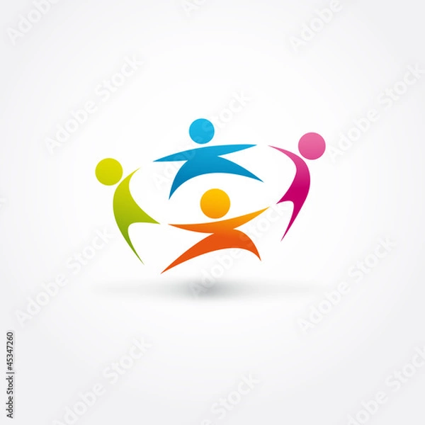 Fototapeta logo association, association