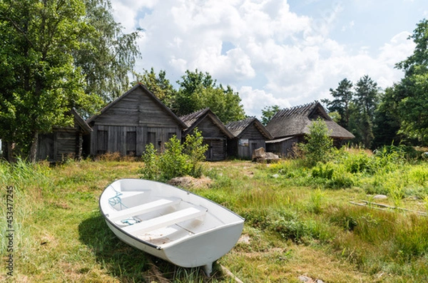 Fototapeta Old Fishing Village