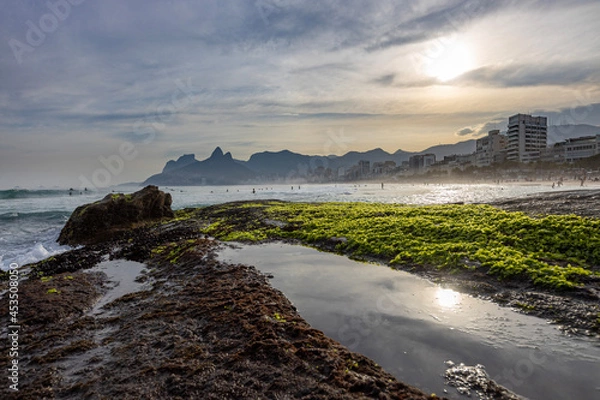 Obraz beach at sunset