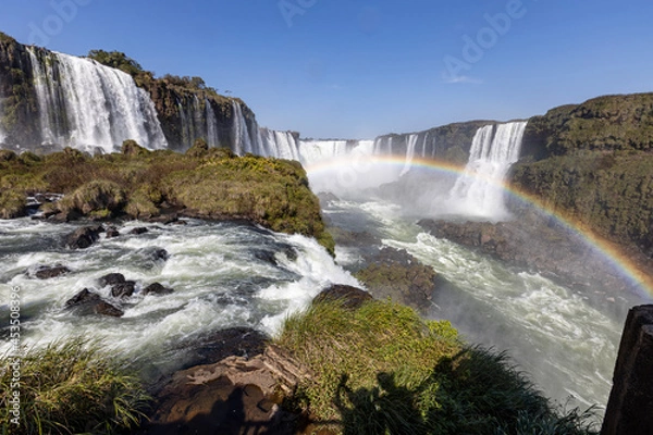 Obraz waterfall in yosemite