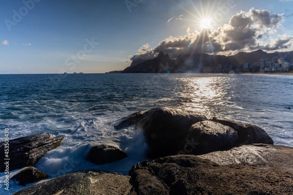 Obraz sunset over the sea