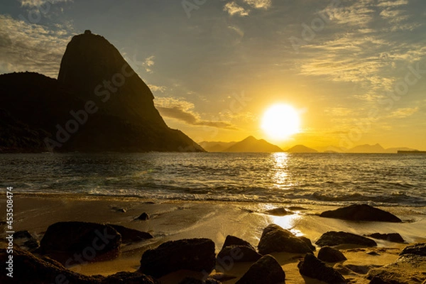 Obraz sunset on the beach