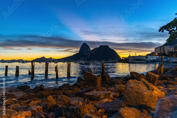 Obraz sunset over the sea