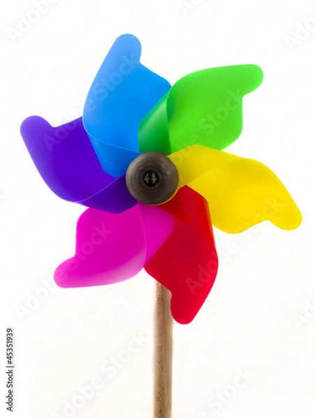 Obraz color windmill