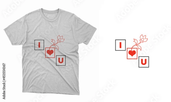 Obraz Vector t-shirt layout