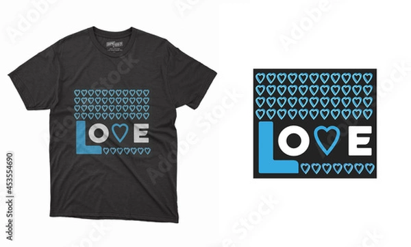 Obraz Typography t-shirt template layout