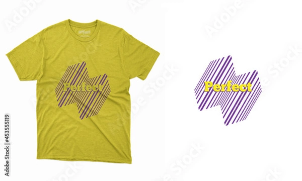 Obraz Vector t-shirt template layout