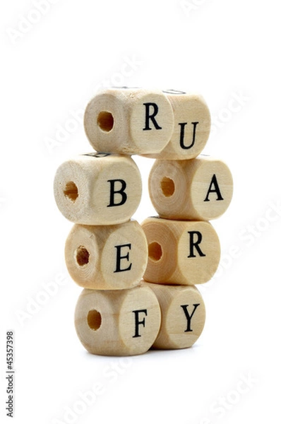 Obraz february Dices