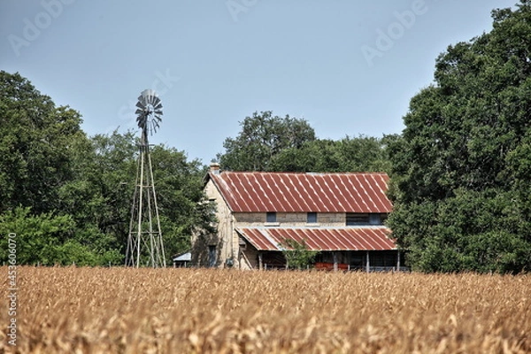 Obraz Albert Texas Windmill