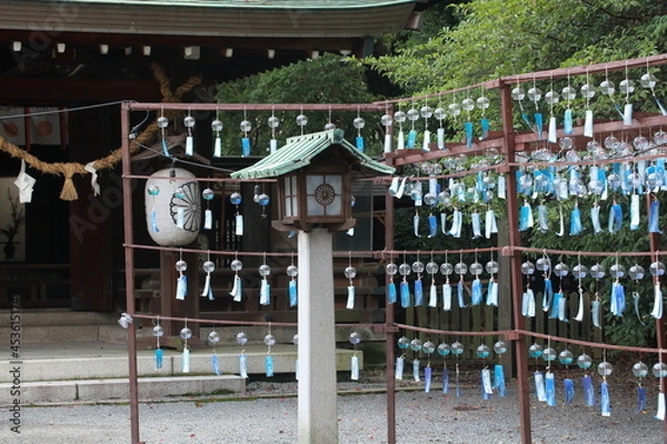 Obraz 神社の風鈴