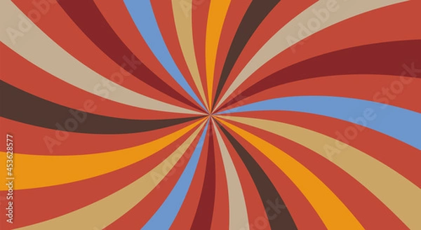 Fototapeta Circus background with rays. Element of festival poster