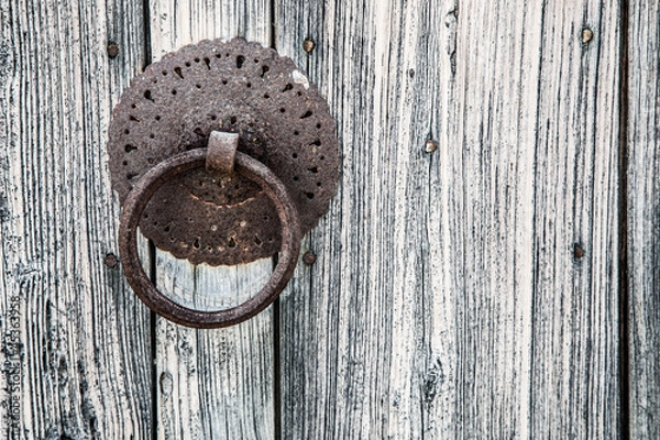 Fototapeta Door knocker