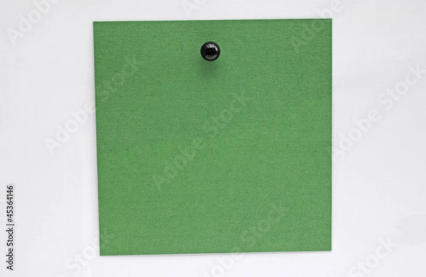 Fototapeta Zettel grün