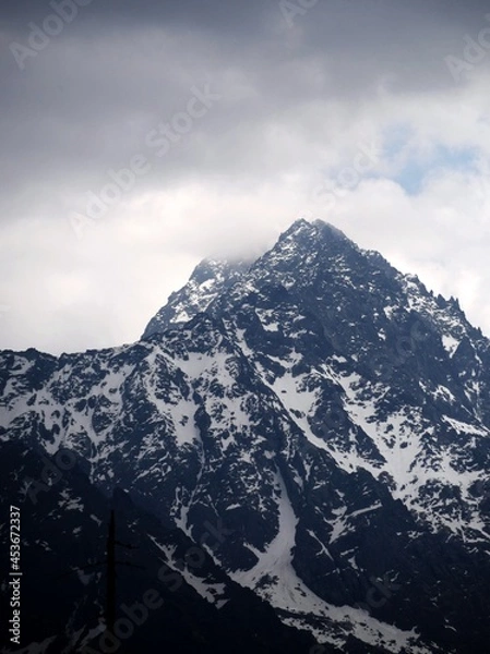 Obraz snow covered mountains